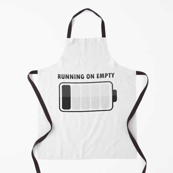 Item preview, Running on Empty (Black Edition) designed and sold by SarcasticWords.
