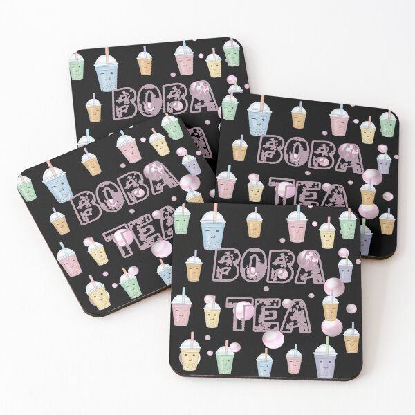 Item preview, Boba Tea print  designed and sold by Coffee &  Fashion.