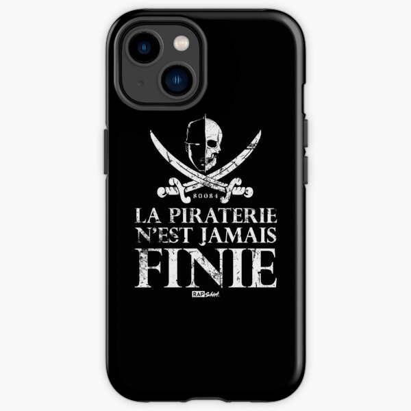 Booba - La piraterie n'est jamais finie Coque antichoc iPhone