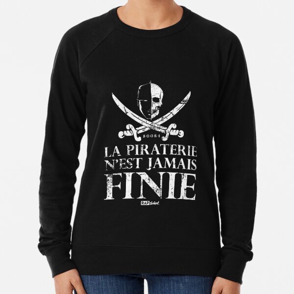 Booba - La piraterie n'est jamais finie Sweatshirt léger