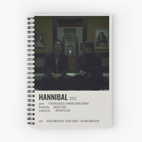 Aperçu de l'œuvre Affiche minimaliste Hannibal créée et vendue par val :).