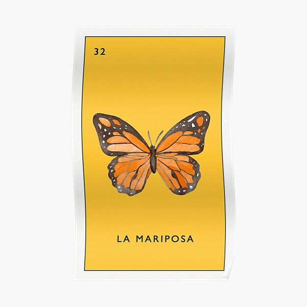 Lotería - La Mariposa Poster