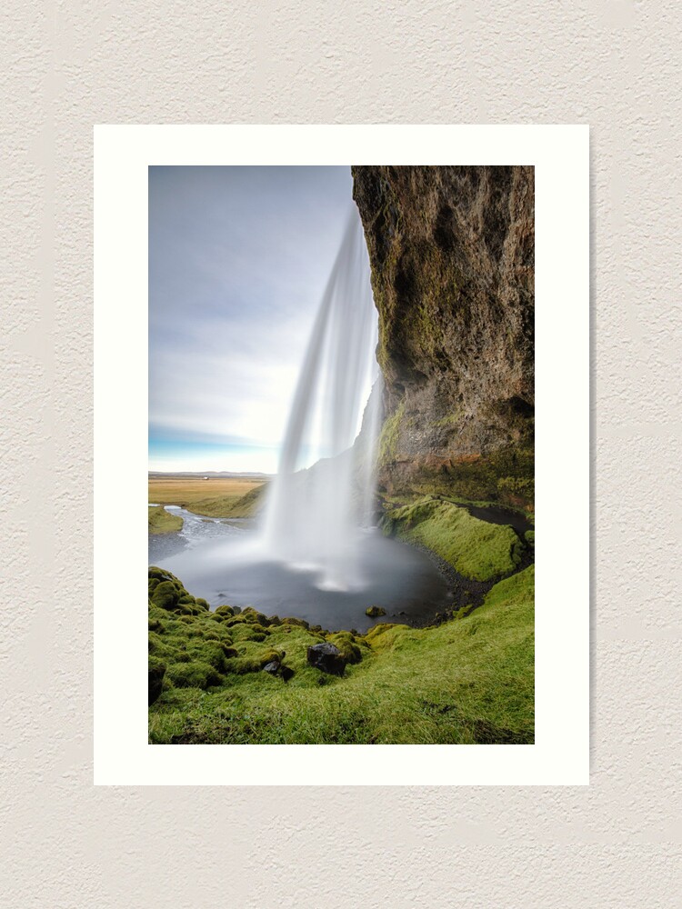 Iceland Green Moss on Canvas, Landscape Image, Photo Art, Travel Print,  Canvas Wall Art, Iceland Photography, Nature Art 