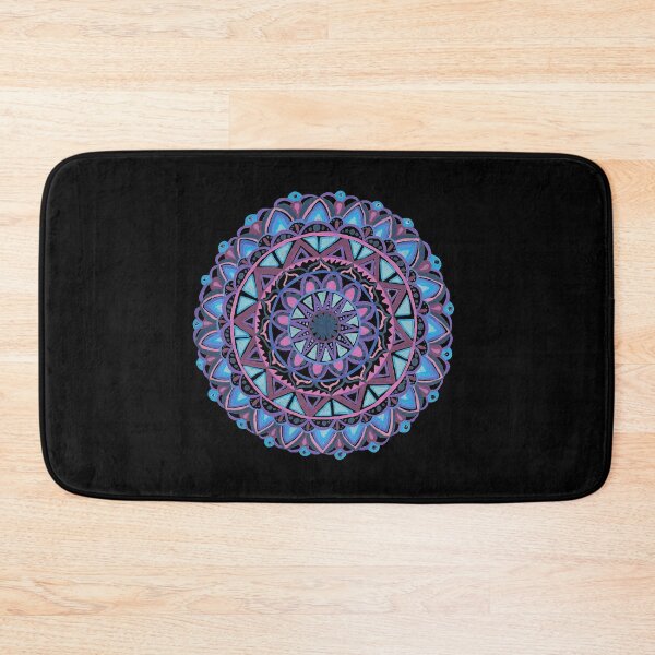 Item preview, Blue and Pink Star Mandala designed and sold by KStevensonart.