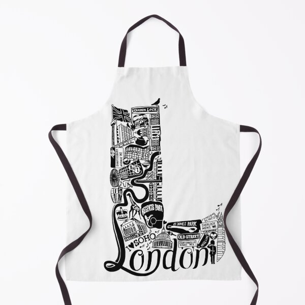 Item preview, London Letter L (big) famous places, landmarks and buildings in london england uk designed and sold by emcazalet.
