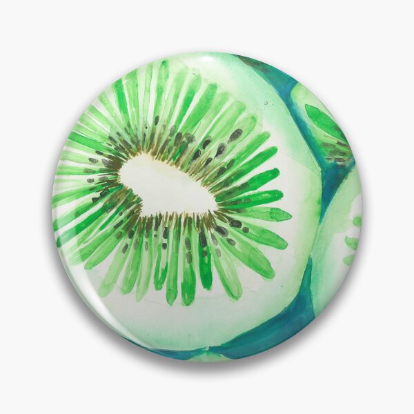 Aperçu de l'œuvre Kiwi vert créée et vendue par TwoFullMoonsArt.