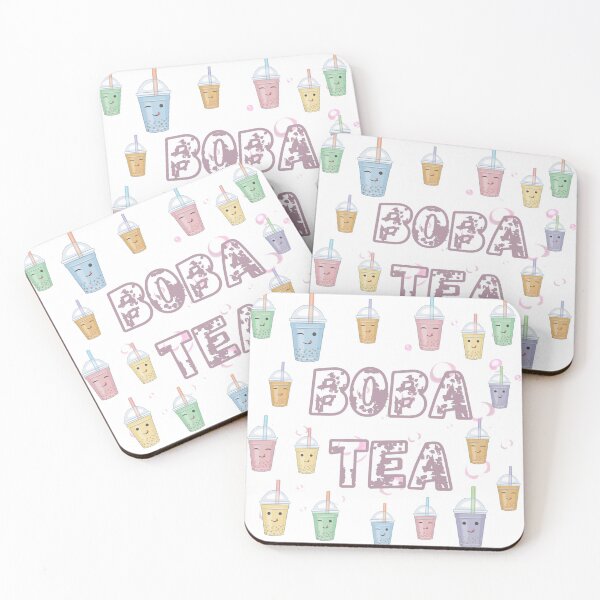 Item preview, Boba Tea Print designed and sold by Coffee &  Fashion.