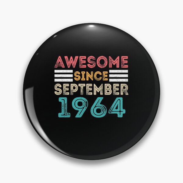 Item preview, Retro Vintage 56th Birthday - Awesome Since September 1964 designed and sold by meedTee.