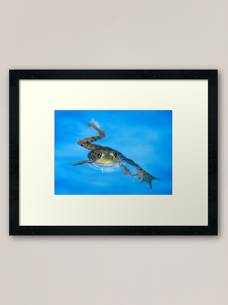 Alternate view of Breast Stroke Framed Art Print