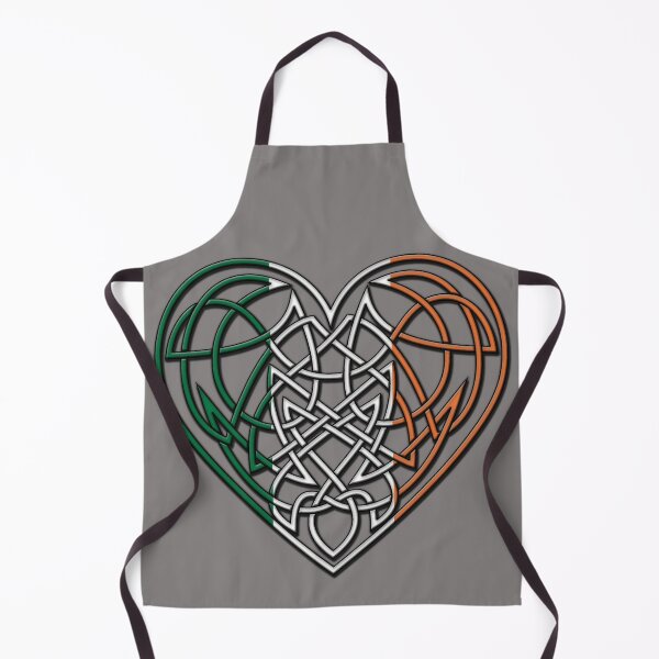 Item preview, Irish Flag Celtic Knot Heart designed and sold by Susan Segal.