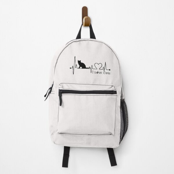 Item preview, I Love Cats Cat In Heartbeat designed and sold by Esmilna Castillo.