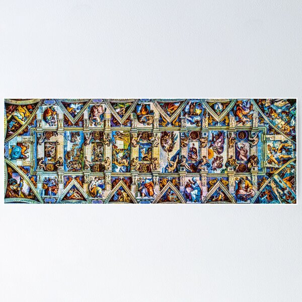 Item preview, The Sistine Chapel Ceiling (1508–1512). Michelangelo designed and sold by George Arakelov.