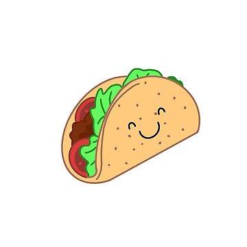 Artwork thumbnail, Smiling Taco by Zoey Jenkins