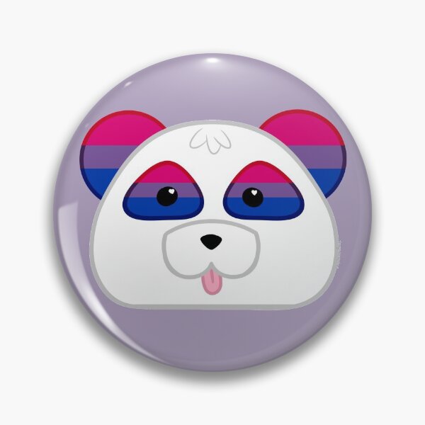 Item preview, Bi Cartoon Panda designed and sold by tangerinesplace.