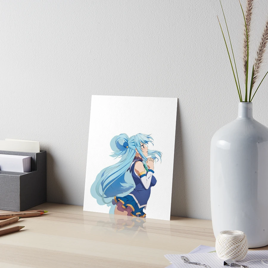 Konosuba Aqua | Art Board Print