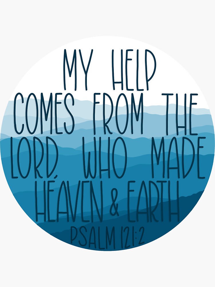 psalm-121-2-sticker-by-natalie-mcgill-redbubble