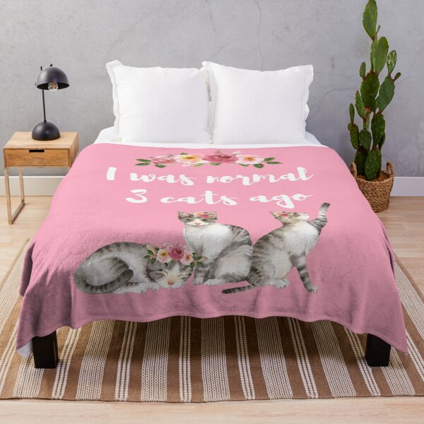 Item preview, I Was Normal 3 Cats Ago designed and sold by Sara Burgess.