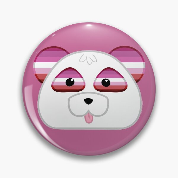 Item preview, Lesbian Cartoon Panda designed and sold by tangerinesplace.