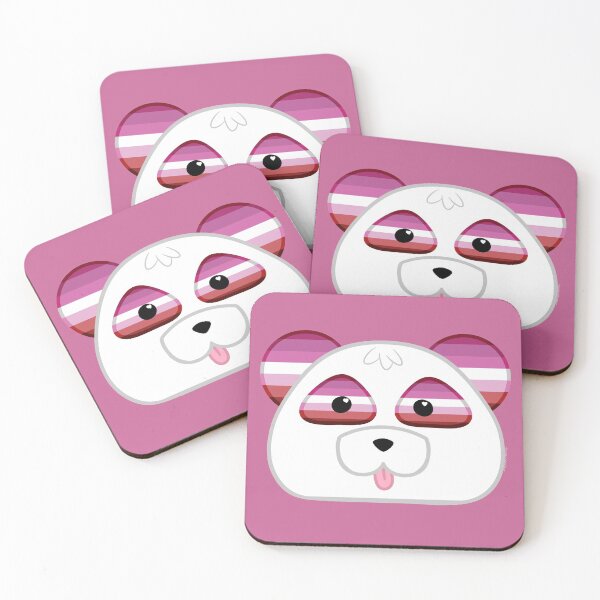 Item preview, Lesbian Cartoon Panda designed and sold by tangerinesplace.