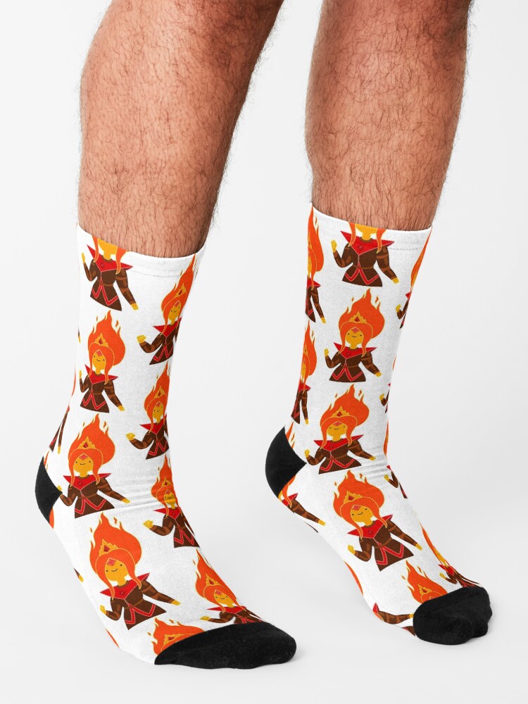 Alternate view of Flame Princess Socks