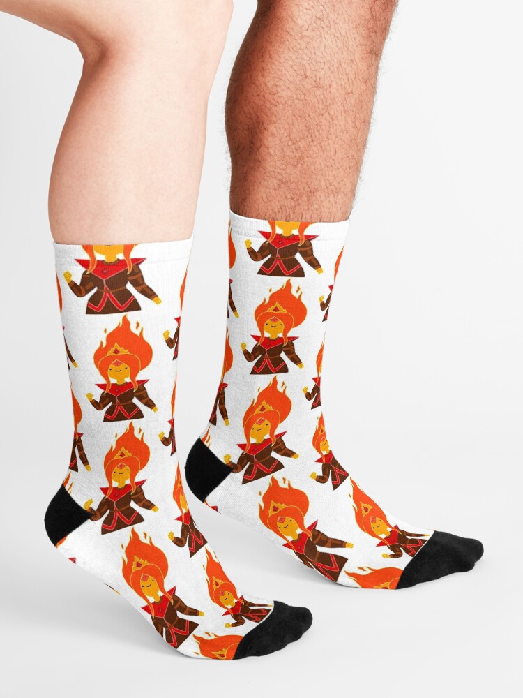 Alternate view of Flame Princess Socks