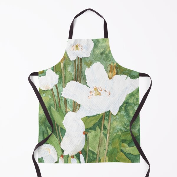 Item preview, White Himalayan Poppies 3 designed and sold by Jan Palmer.