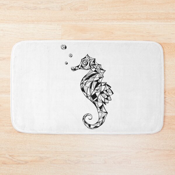 Item preview, Stippled Seahorse designed and sold by Stephanie Massie.
