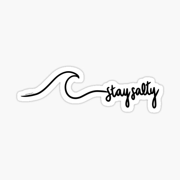 beach decal beach sticker keep it salty decal ha keep it salty funny sticker salty funny funny decal keep it salty sticker
