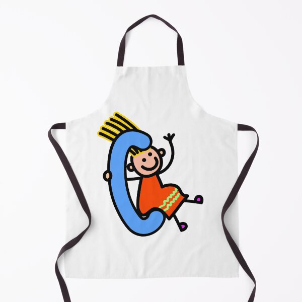 Item preview, Letter C for girls alphabet Kids Colorful Cartoon Character designed and sold by funwithletters.