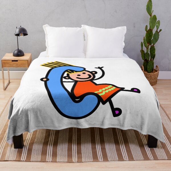 Item preview, Letter C for girls alphabet Kids Colorful Cartoon Character designed and sold by funwithletters.