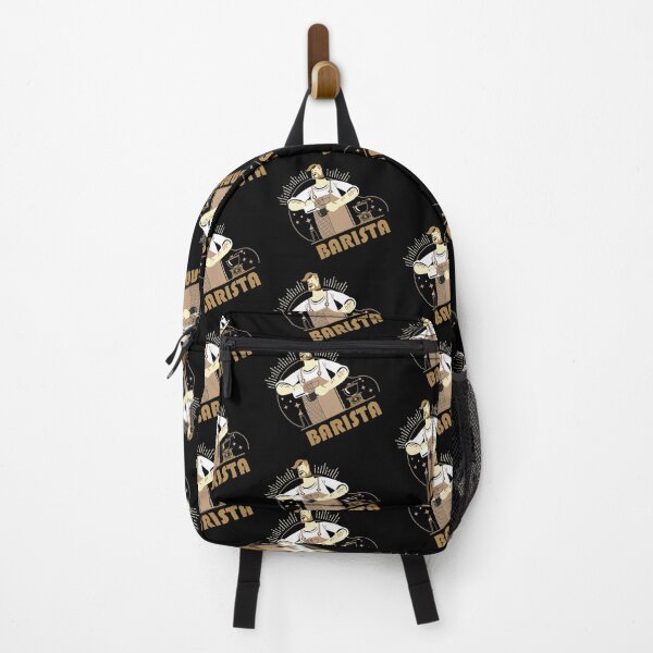 Item preview, Barista making coffee mix dark pattern designed and sold by coffeeapparel.