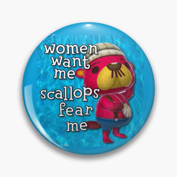 Item preview, Pascal : Women want him, scallops fear him (water background) designed and sold by AwkwardBadger.