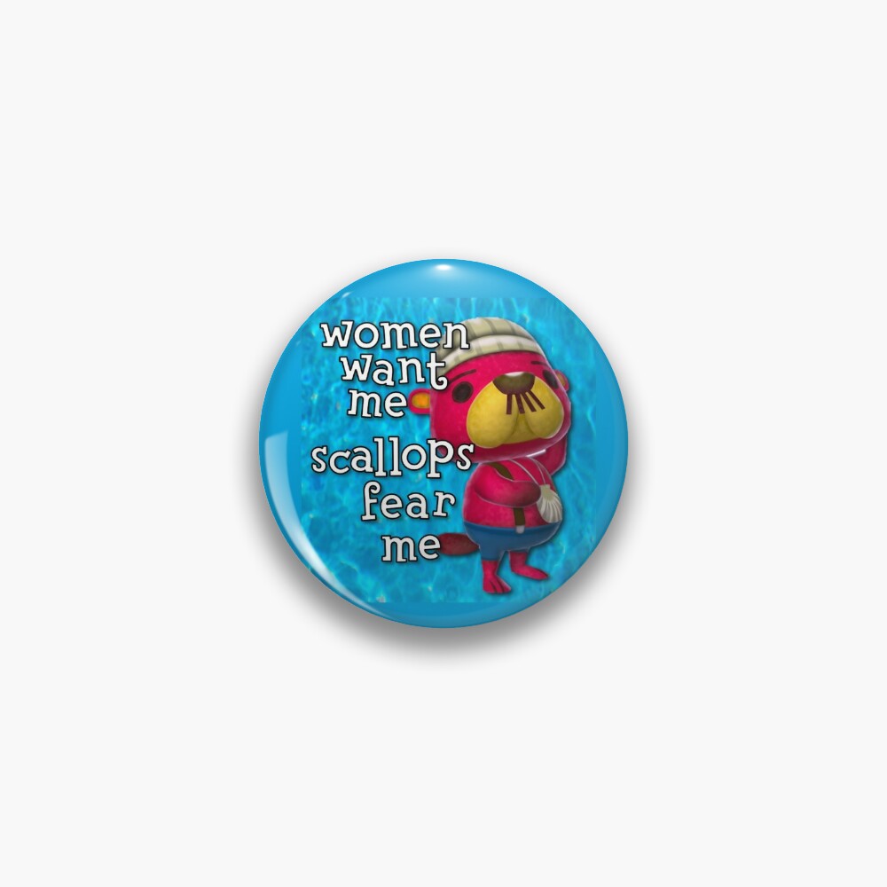 Pascal : Women want him, scallops fear him (water background pink