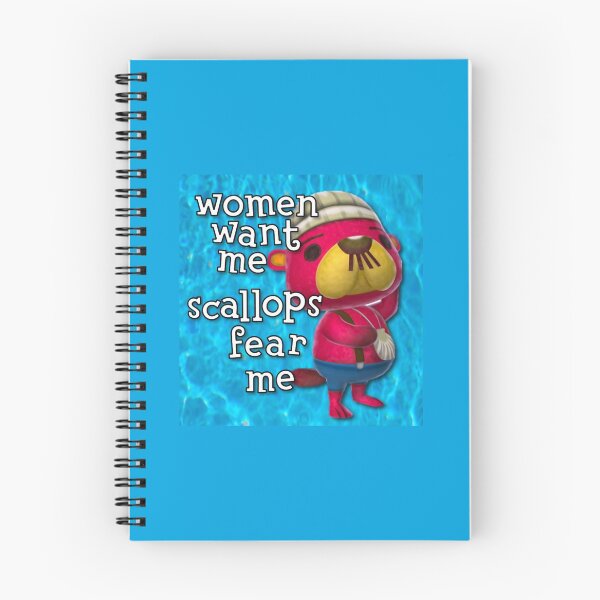 Item preview, Pascal : Women want him, scallops fear him (water background) designed and sold by AwkwardBadger.