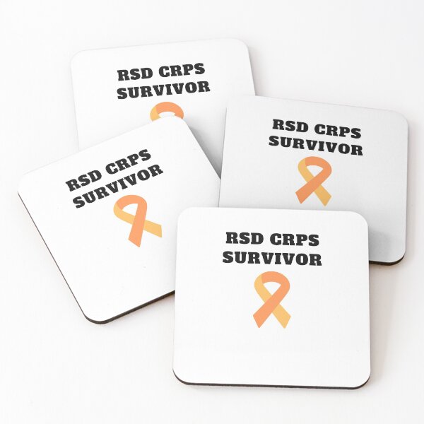 Item preview, RSD CRPS Survivor awareness orange ribbon designed and sold by Jeangel97.