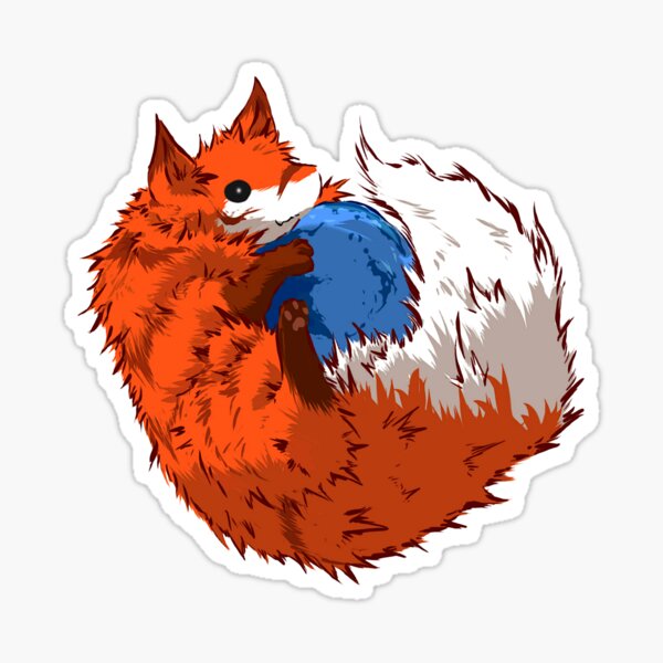 Firefox Stickers Redbubble