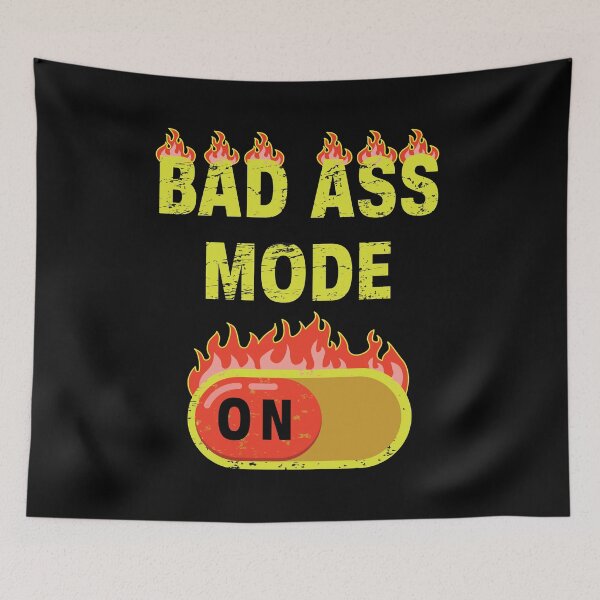 Item preview, Bad Ass Mode On Vintage designed and sold by LotusBlue77.