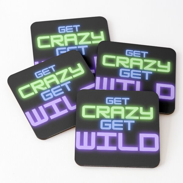 Item preview, Neon Get Crazy Get Wild designed and sold by MaryaMeerkat.