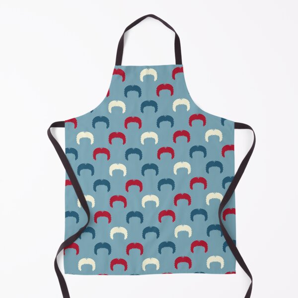 Mustache Mania - The Shaggy Horseshoe Patriot Apron
