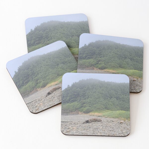 Item preview, Rocks and hill on beach designed and sold by RKSDesigns.