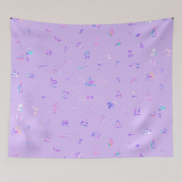 Item preview, Fairytale Themed Rainbow Print designed and sold by QueenElectro.