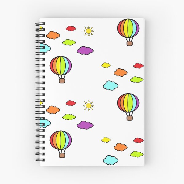 Item preview, DTEH Rainbow Hot Air Balloon Design Unisex designed and sold by DTEH.