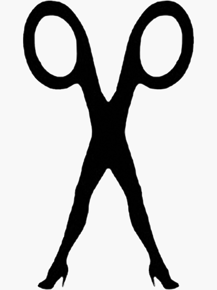 "Scissor Sisters Sticker" Sticker by BoysandCrash Redbubble