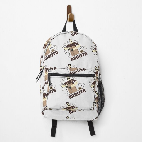 Item preview, Barista making coffee mix light pattern designed and sold by coffeeapparel.