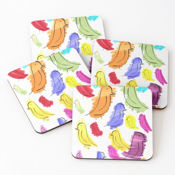 Item preview, Flock Rainbow II designed and sold by ErinLP.