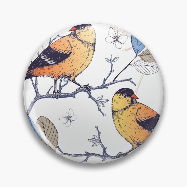 Artikelvorschau, Vogelmuster entworfen und verkauft von PickCreation.