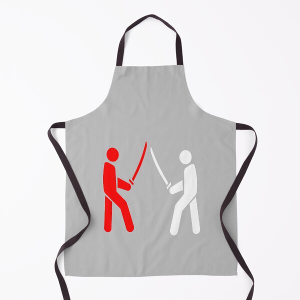Item preview, Stick Figure Samurai Fight designed and sold by TheMagicKrew.