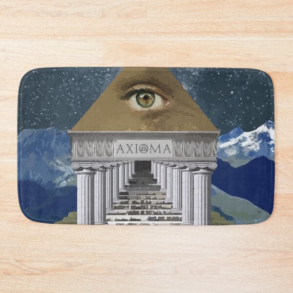 Item preview, Mystic pyramid temple at surreal landscape designed and sold by Vela Barrera.