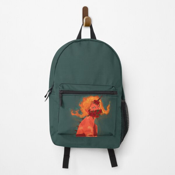 Fire-rose artwork Backpack