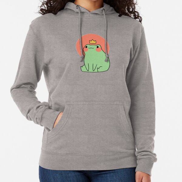 Item preview, cute frog in crown designed and sold by etherealvibes.